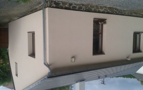 Rekonstrukce fasády rodinného domu