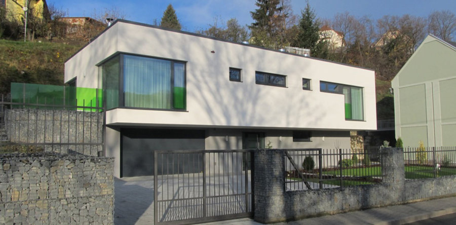 Zateplení fasády RD Šternberk