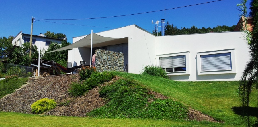 Zateplení fasády RD Šternberk